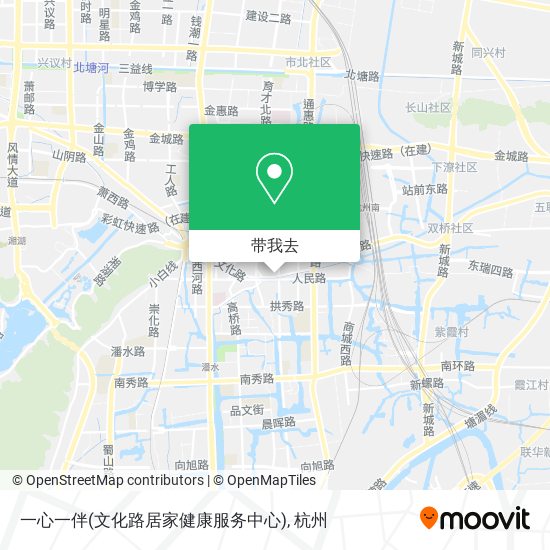 一心一伴(文化路居家健康服务中心)地图