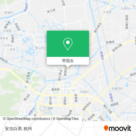 安吉白茶地图