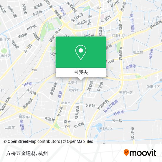 方桥五金建材地图
