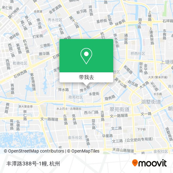 丰潭路388号-1幢地图