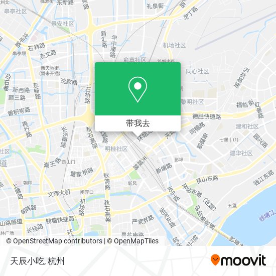 天辰小吃地图