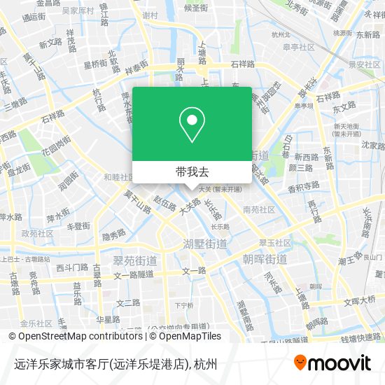 远洋乐家城市客厅(远洋乐堤港店)地图