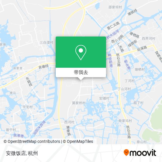 安微饭店地图