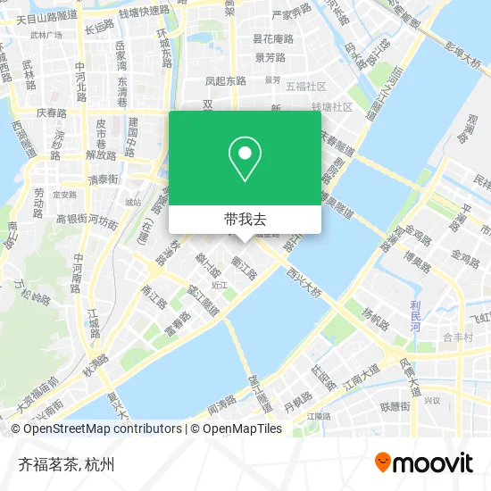 齐福茗茶地图