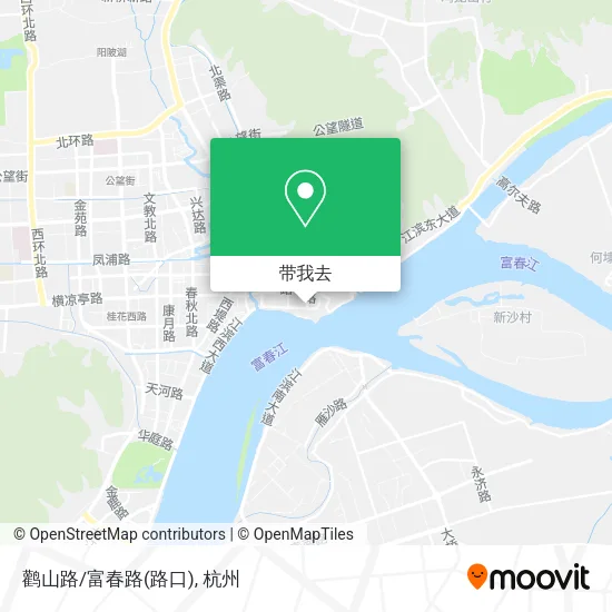 鹳山路/富春路(路口)地图