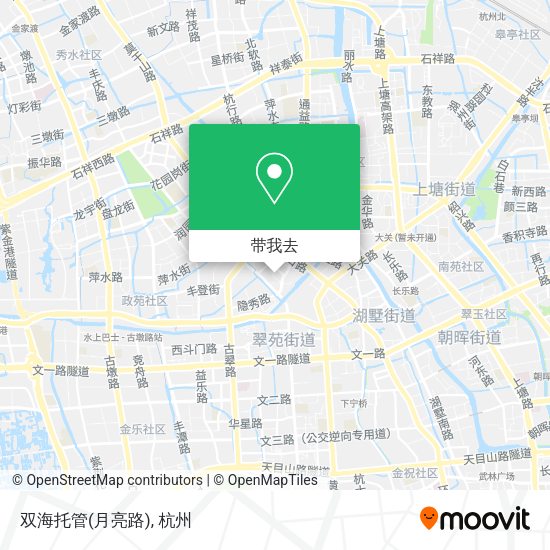 双海托管(月亮路)地图