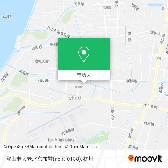 登山老人老北京布鞋(no.浙0138)地图