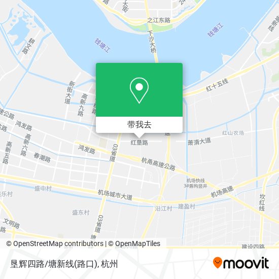 垦辉四路/塘新线(路口)地图