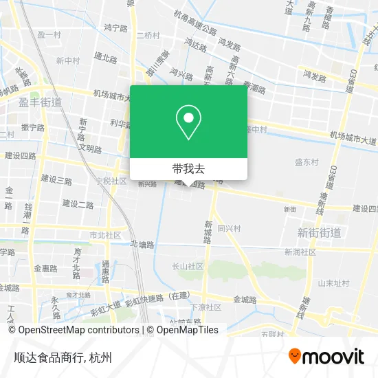 顺达食品商行地图