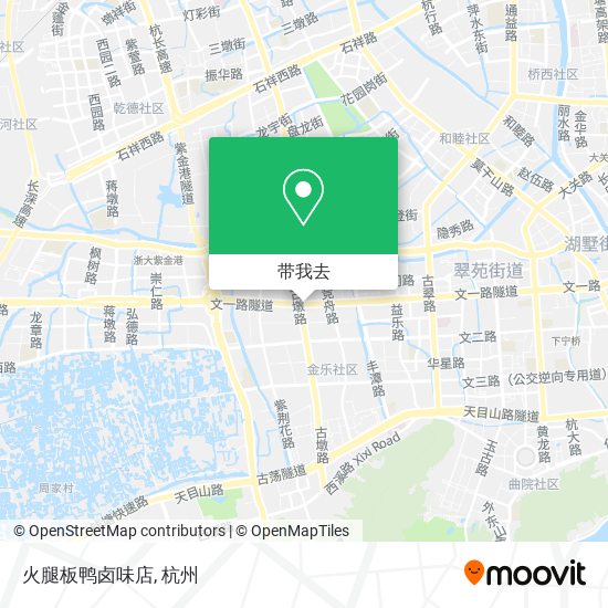 火腿板鸭卤味店地图