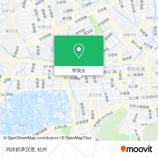 鸡排奶茶汉堡地图