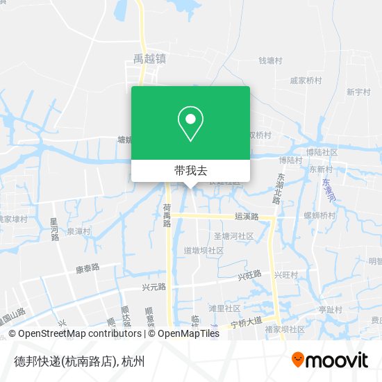 德邦快递(杭南路店)地图