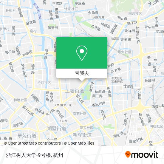 浙江树人大学-9号楼地图