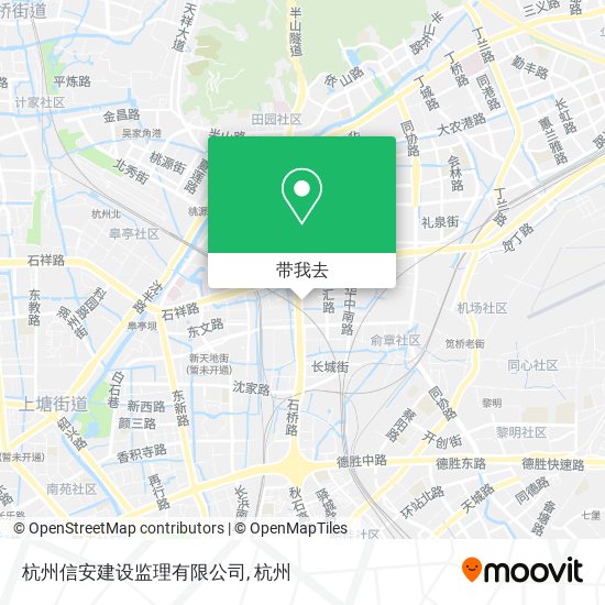 杭州信安建设监理有限公司地图