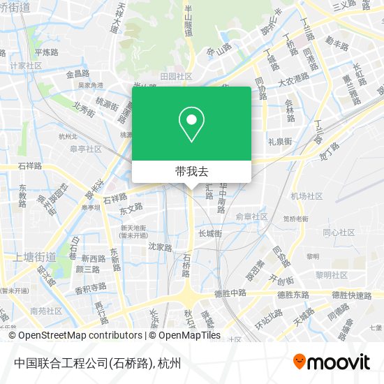 中国联合工程公司(石桥路)地图