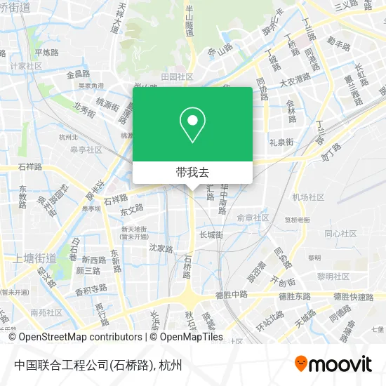 中国联合工程公司(石桥路)地图