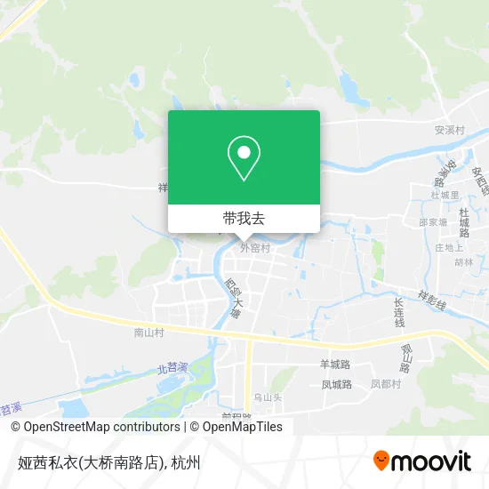 娅茜私衣(大桥南路店)地图