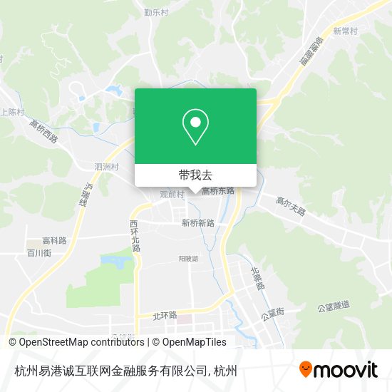 杭州易港诚互联网金融服务有限公司地图