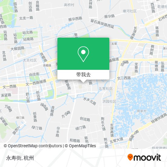永寿街地图