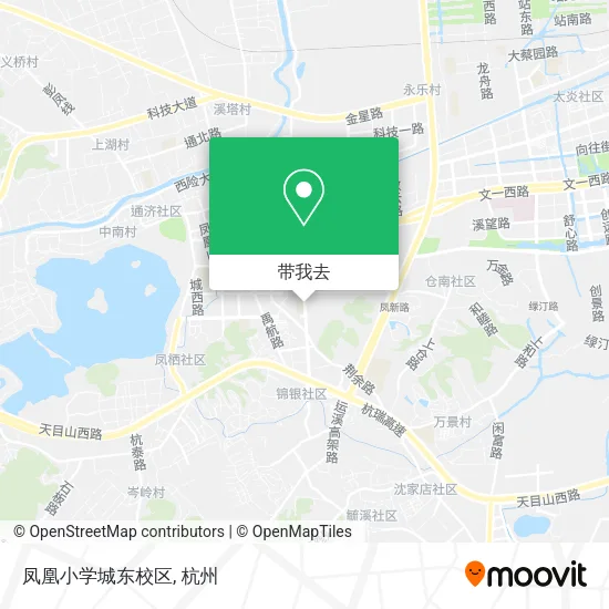 凤凰小学城东校区地图