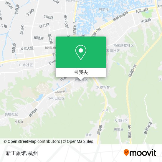 新正旅馆地图