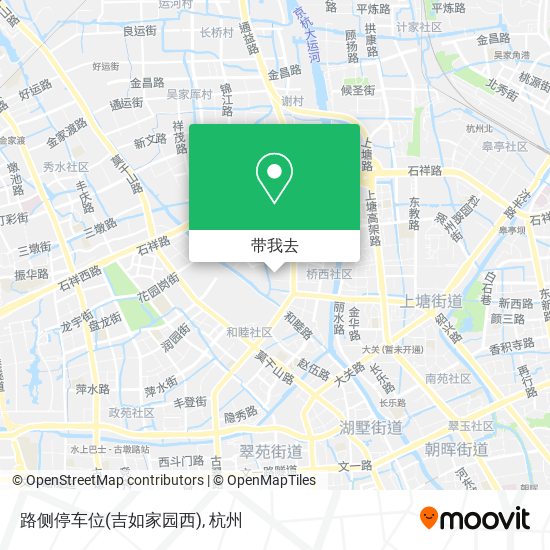 路侧停车位(吉如家园西)地图