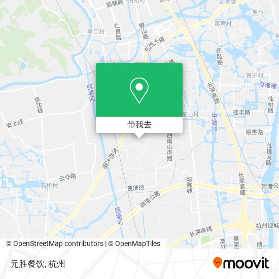 元胜餐饮地图