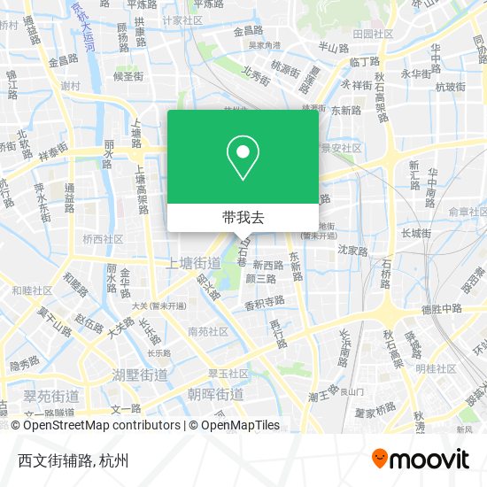 西文街辅路地图