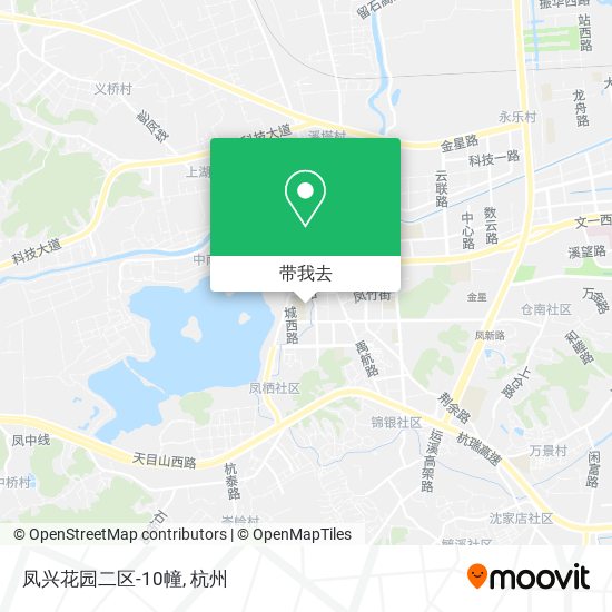 凤兴花园二区-10幢地图