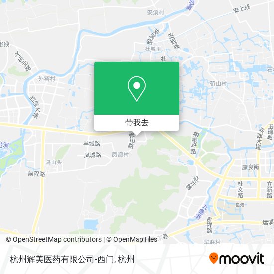 杭州辉美医药有限公司-西门地图