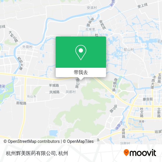 杭州辉美医药有限公司地图