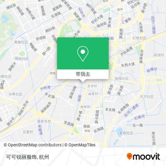 可可锐丽服饰地图