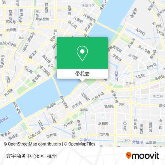 寰宇商务中心b区地图
