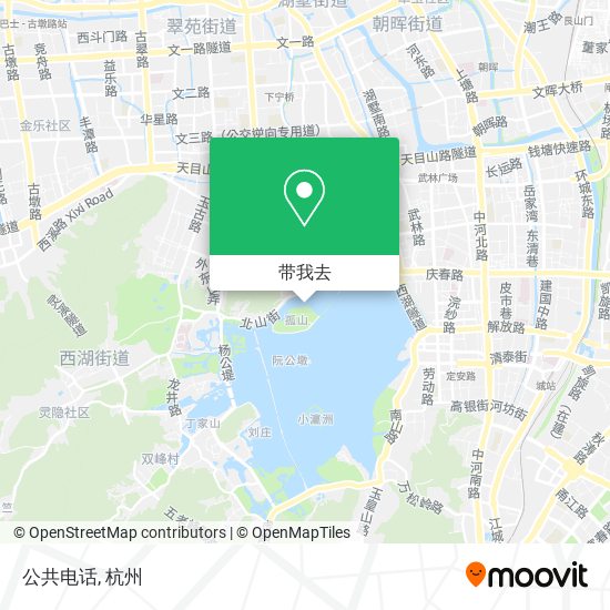 公共电话地图