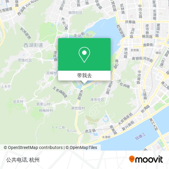 公共电话地图