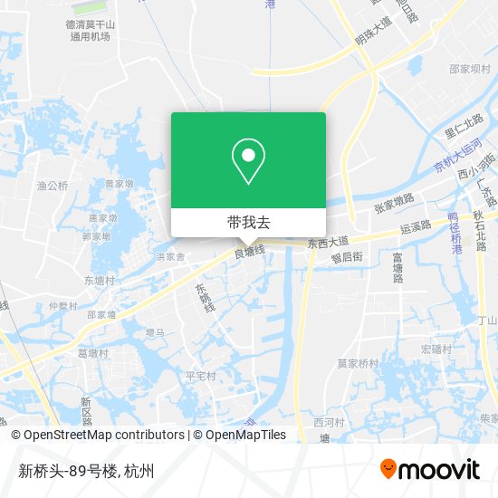 新桥头-89号楼地图