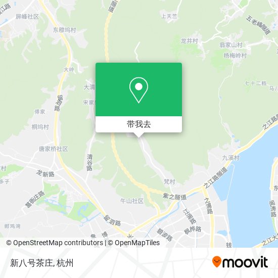 新八号茶庄地图