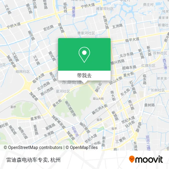 雷迪森电动车专卖地图