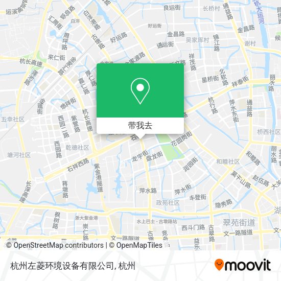 杭州左菱环境设备有限公司地图