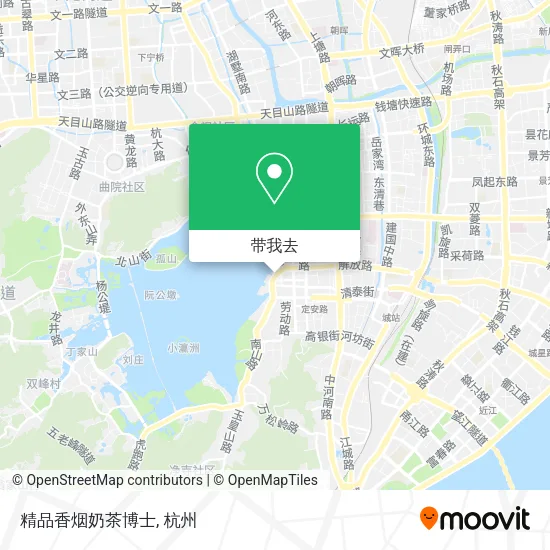 精品香烟奶茶博士地图