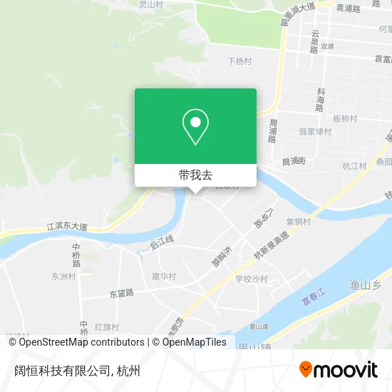 阔恒科技有限公司地图