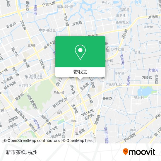 新市茶糕地图