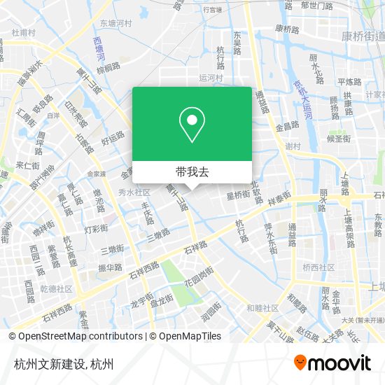 杭州文新建设地图