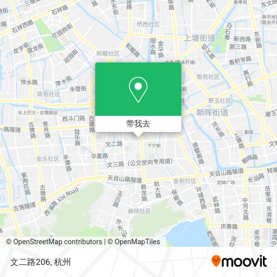文二路206地图
