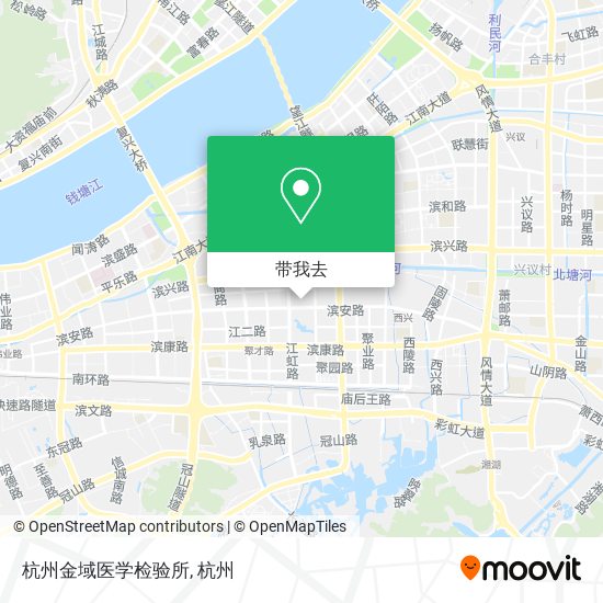 杭州金域医学检验所地图