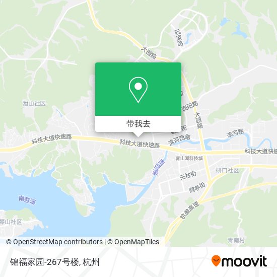 锦福家园-267号楼地图