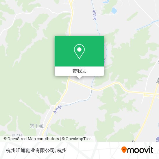 杭州旺通鞋业有限公司地图