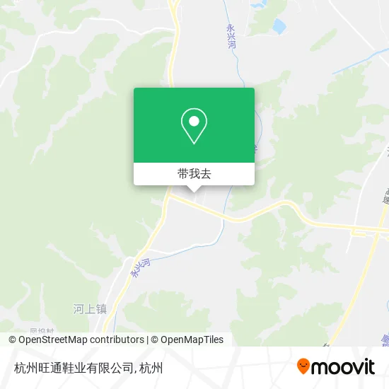 杭州旺通鞋业有限公司地图