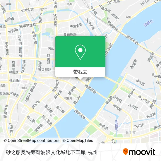 砂之船奥特莱斯波浪文化城地下车库地图