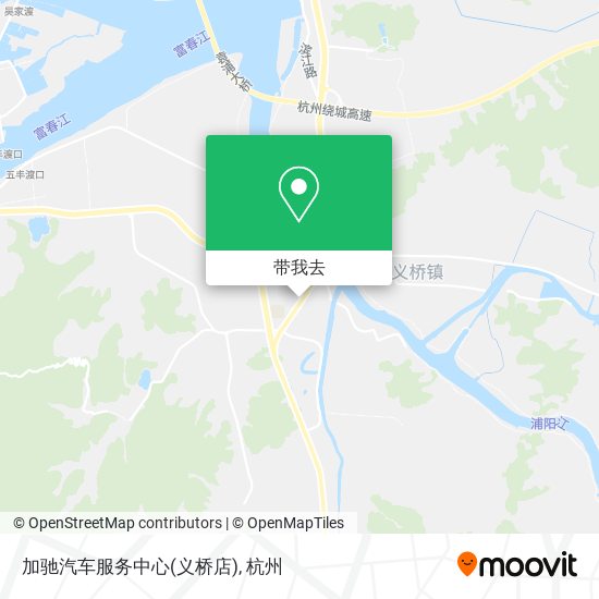 加驰汽车服务中心(义桥店)地图